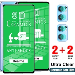4 - in - 1 Soft Ceramic Film & Lens Protector Set for 2 Lens Glass 2 Films (A5 2020)