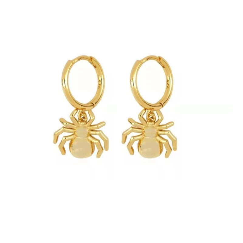Dinosaur Pendant Pendiente Drop Earring Animal Piercing Ohrringe Jewelry 2025 Rock Punk Chic Jewels