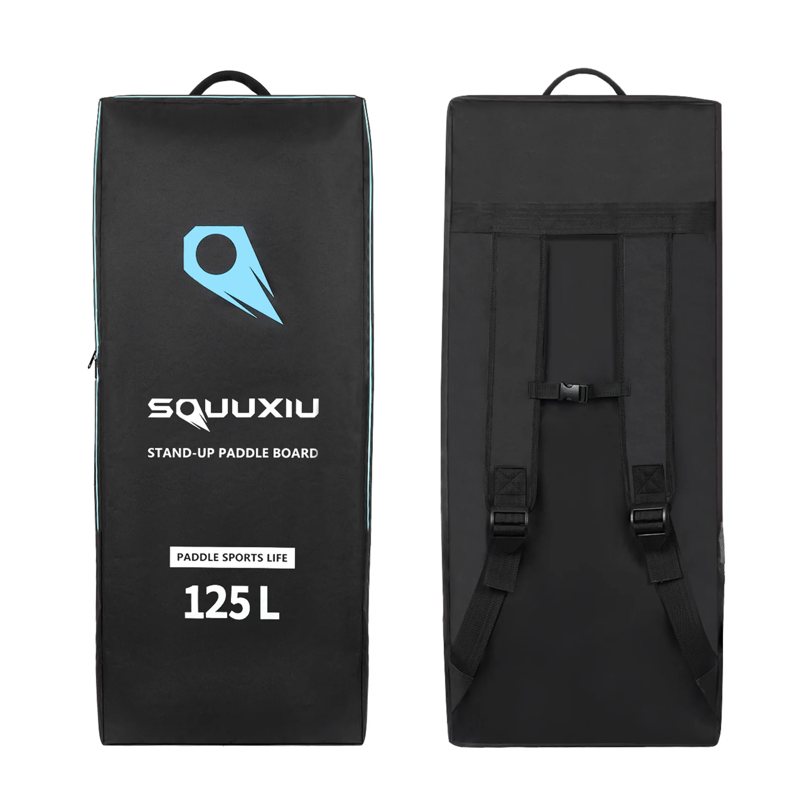 Zaino Per Paddleboard Gonfiabile 105L/125L - Borsa Da Viaggio In Tessuto Oxford, Impermeabile, Con Spallacci Regolabili, Per SUP Fino A 450x100 Cm