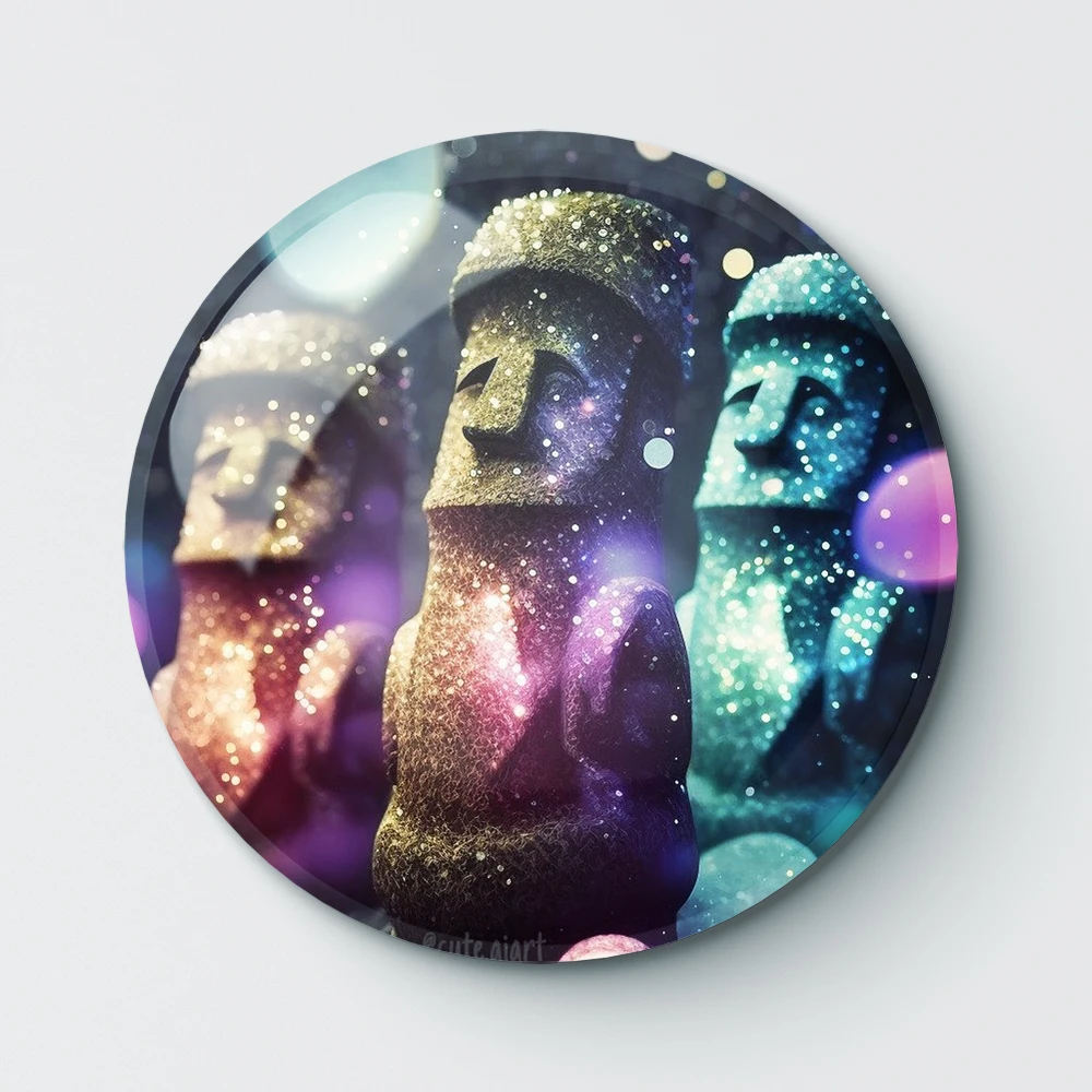 

CUTE AI 086 Buttons Brooches Pin Jewelry Accessory Customize Brooch Fashion Lapel Badges