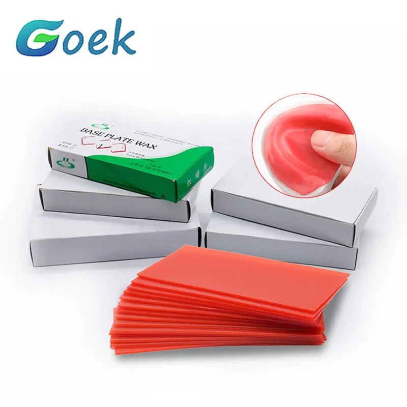 

250 г/коробка, базовая пластина для стоматологического воска, 1,5/1,3 мм, 18/15 шт.
