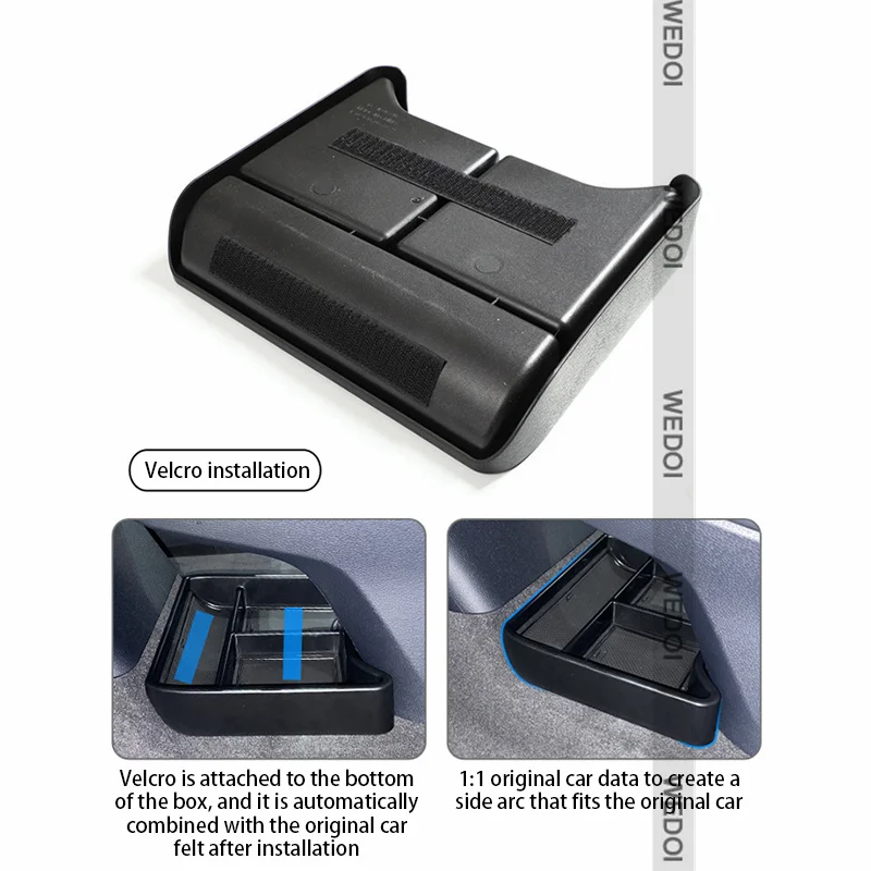 

Car Under-centre Storage Box Console Armrest Central Interior Accessories Fit For VW Volkswagen ID4 CROZZ 2022