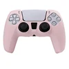 Coque de protection rose en Silicone souple pour manette de jeu