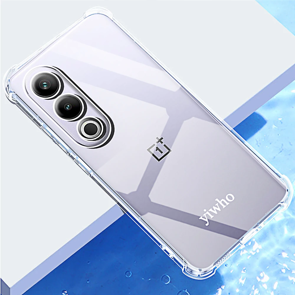 Shockproof Transparent Clear Soft TPU Back Protective Phone Case