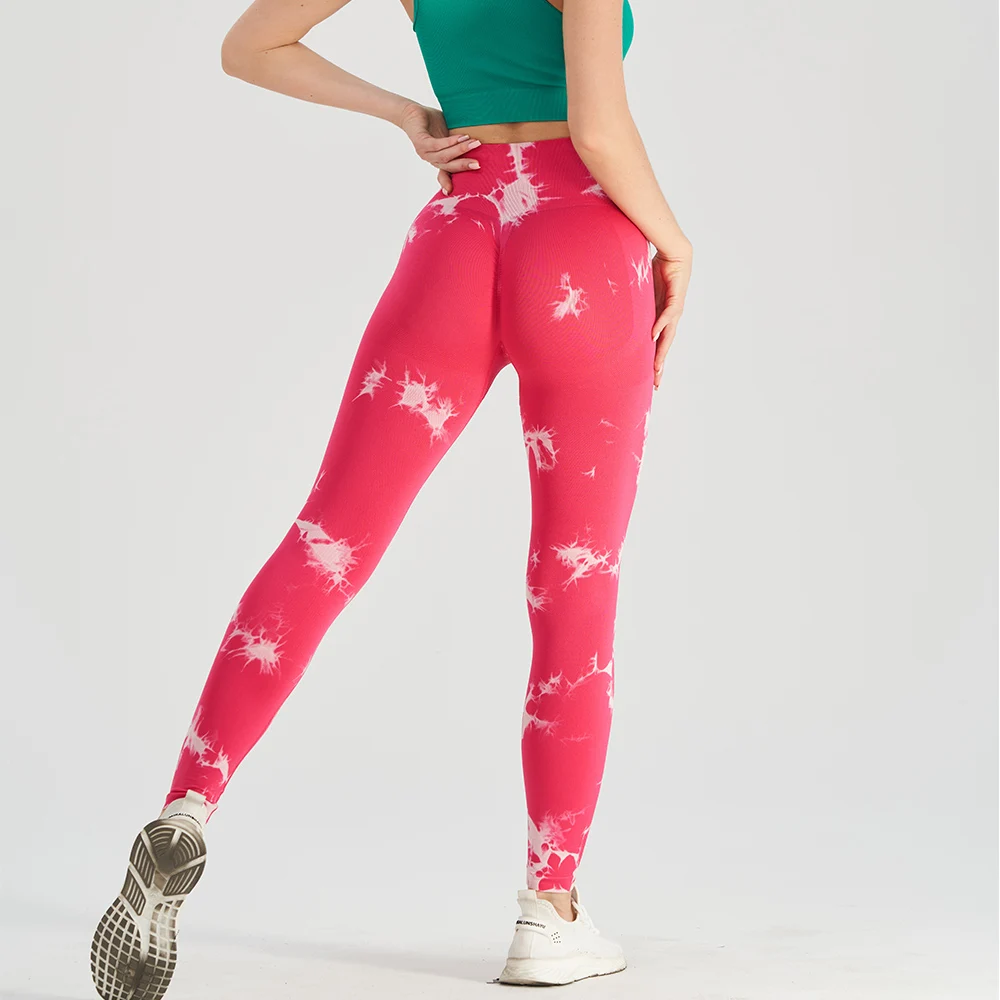 Leggings esportivos sem costura para mulheres, levantamento de