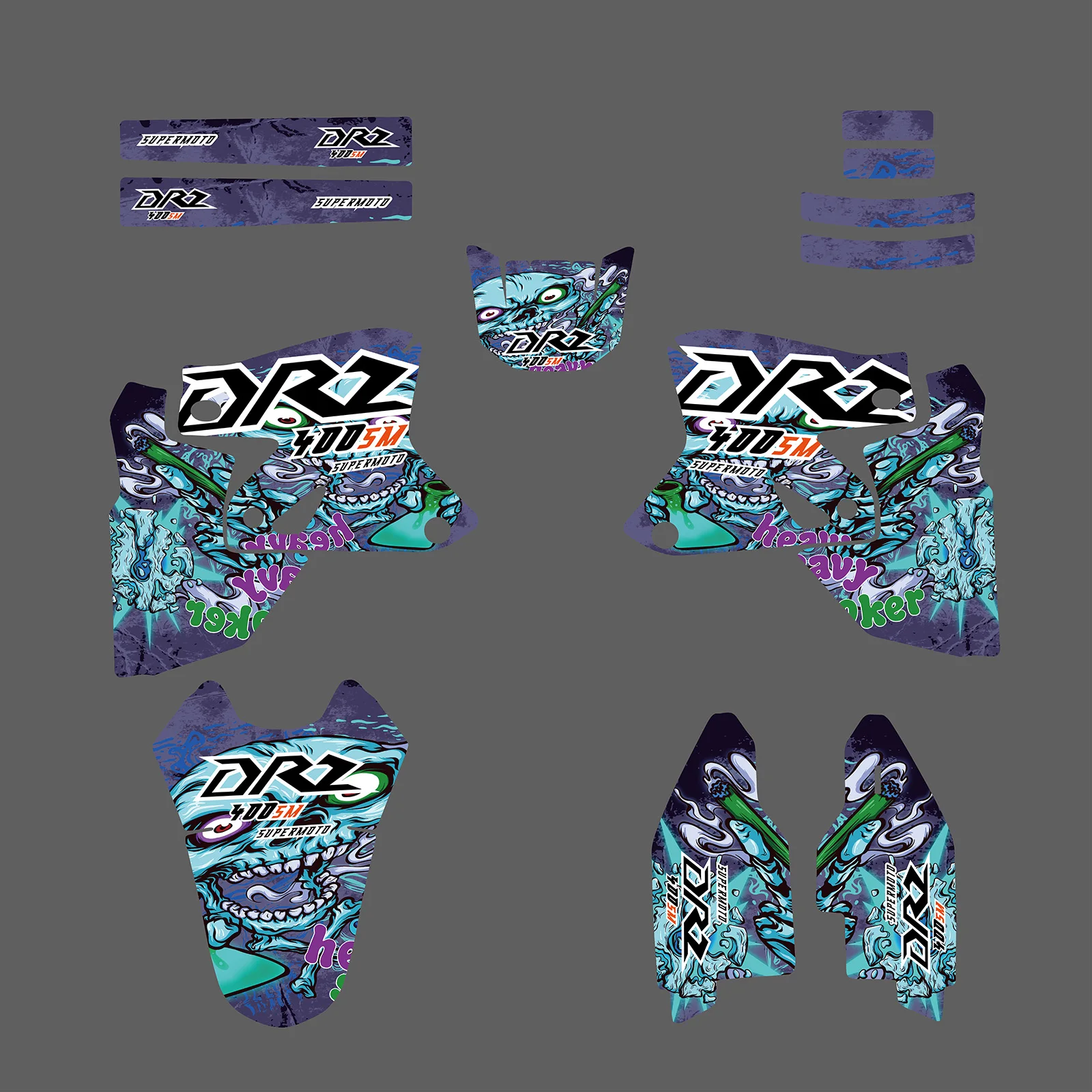 Ű DRZ400SM DR-Z 400SM DRZ 400 SM 2000-2020 2019 2018 2017 2016  ׷  Į ƼĿ,  