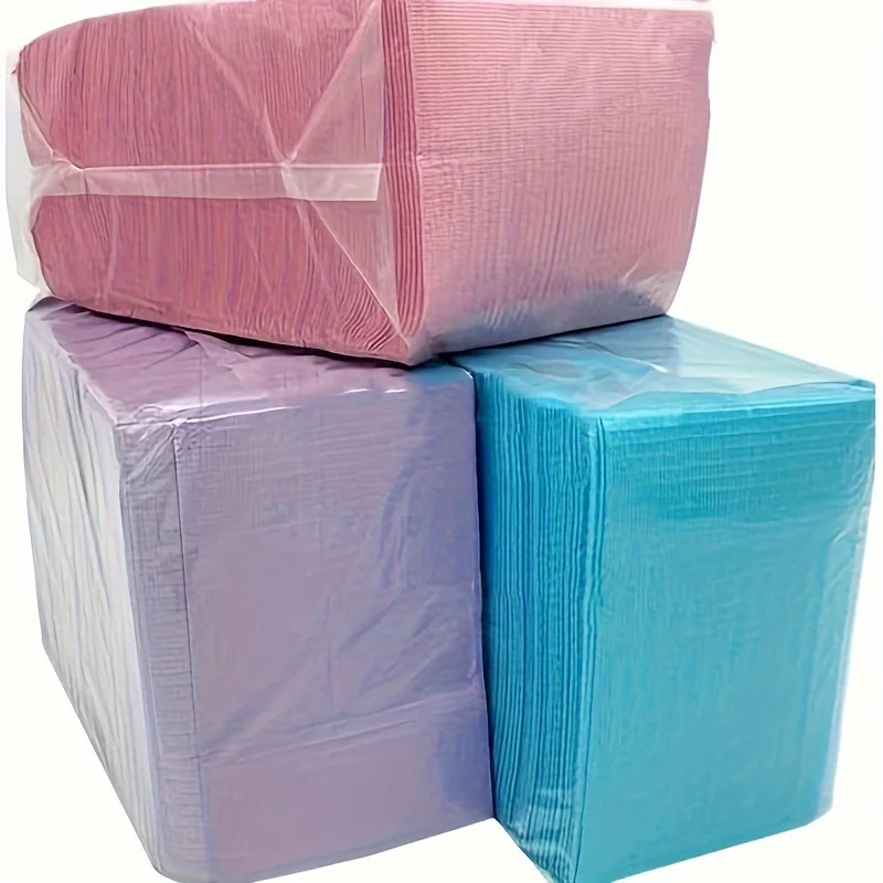 20/100 stücke Nagel Reinigung Tisch Matten Einweg Nail art Matte Wasserdichte Tischdecke für Maniküre Pediküre Papier Blätter Nagel werkzeuge – Detail 8