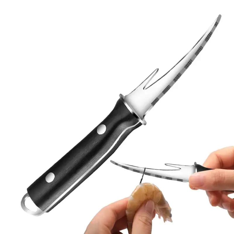 

Shrimp Removal Cutter Stainless Steel Shrimp Peeling Tool Practical Gadgets For Seafood Cutter Prawn Shell Peeler