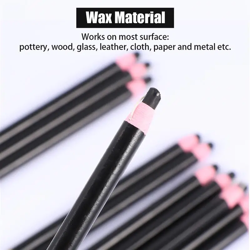 China Marker Pencil Peel Off Pencils White Black Marking Chalk Sewing Fabric Glass Body Crayons colored crayons peel markers