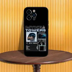 Sleek Black Soft Phone Case - Premium Protection with Modern Design - iPhone 14 Pro (Z1)