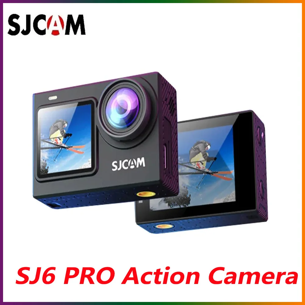 

Экшн-камера SJCAM SJ6 Pro, 2 экрана, 4K, 60 кадров/с, Wi-Fi