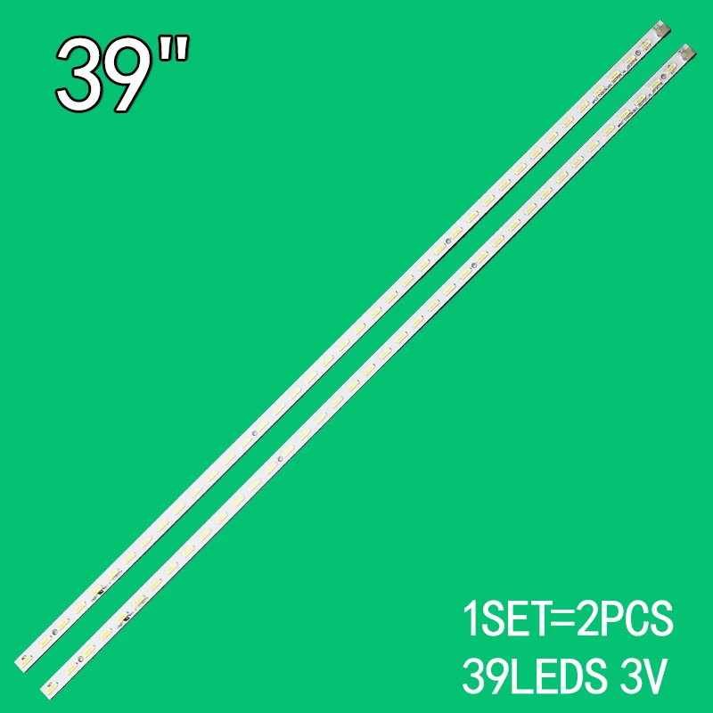 Для Changhong LED39B1000C LED39B3100iC светильник strip 100%, новая фотолампа 43,4 см, 39LED