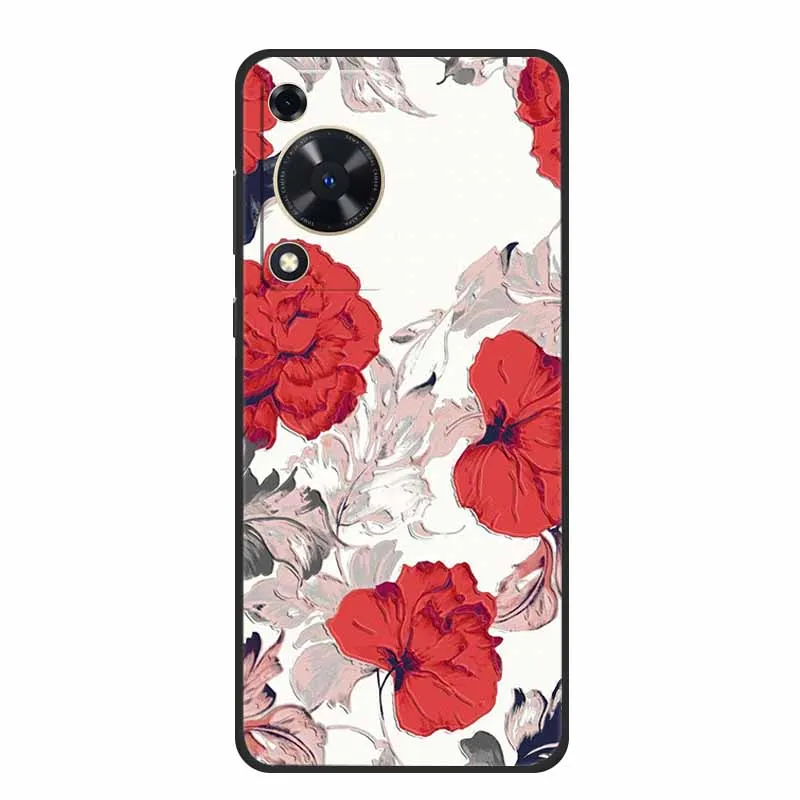 Embossed 3D Shockproof Silicone Phone Case - Soft Protective Cover