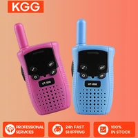 KGG 2pcs Walkie Talkie Kids Handheld Transceerver Long Range Portable Walkie-Talkie Two Way Radia Children Birthday Gifts 1