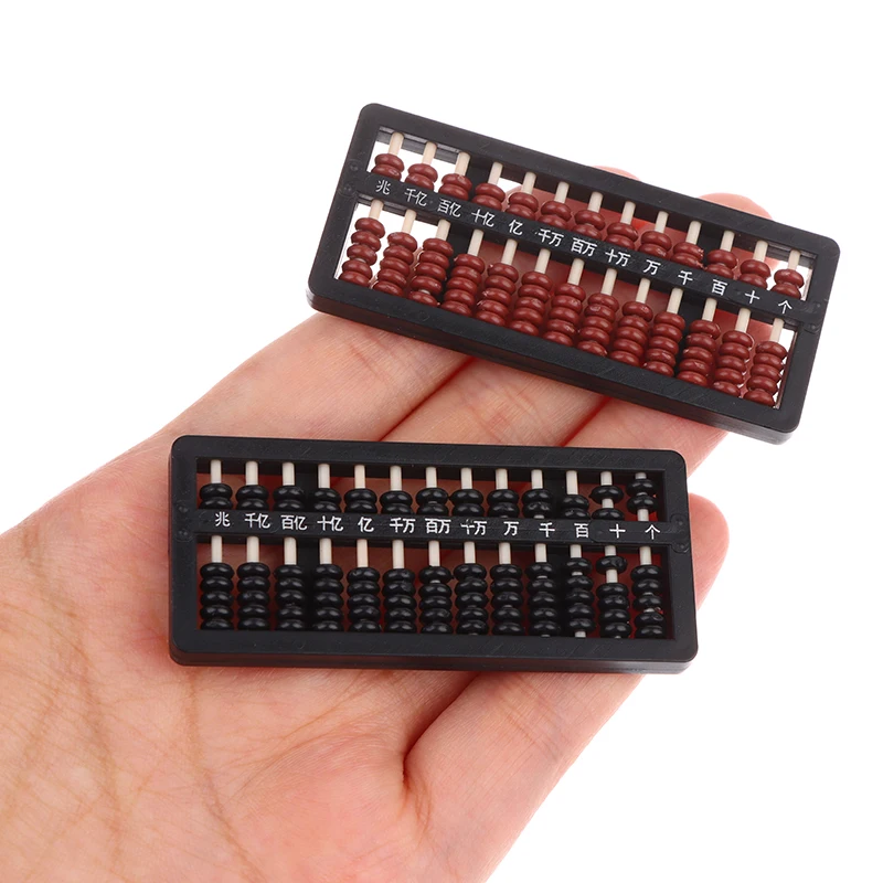 

1:12 Dollhouse Miniature Abacus Model Furniture Accessories For Doll House Living Scene Decor Kids Pretend Play Toys