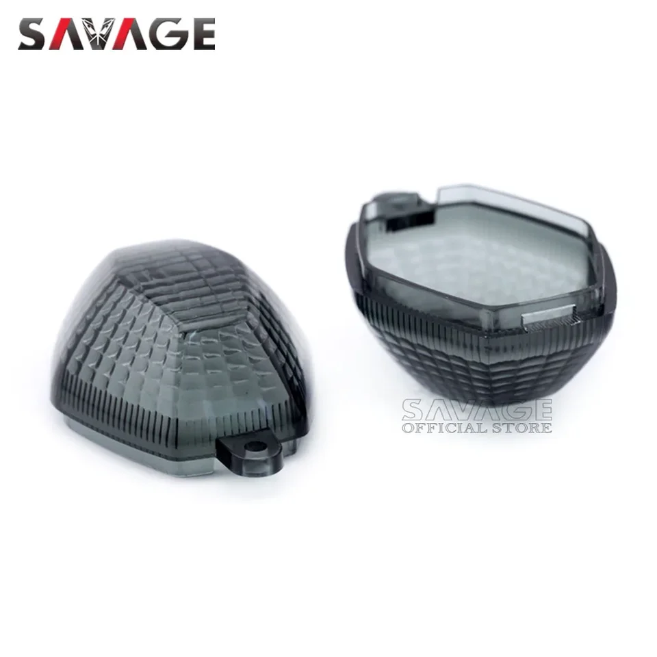 Couvercle D'indicateur De Moto Avant Et Arrière, 2 Pièces, Lentille De Clignotant Pour Suzuki V-strom DL 650/1000 DRZ 400 S/E/SM SV1000 GSX 1250FA