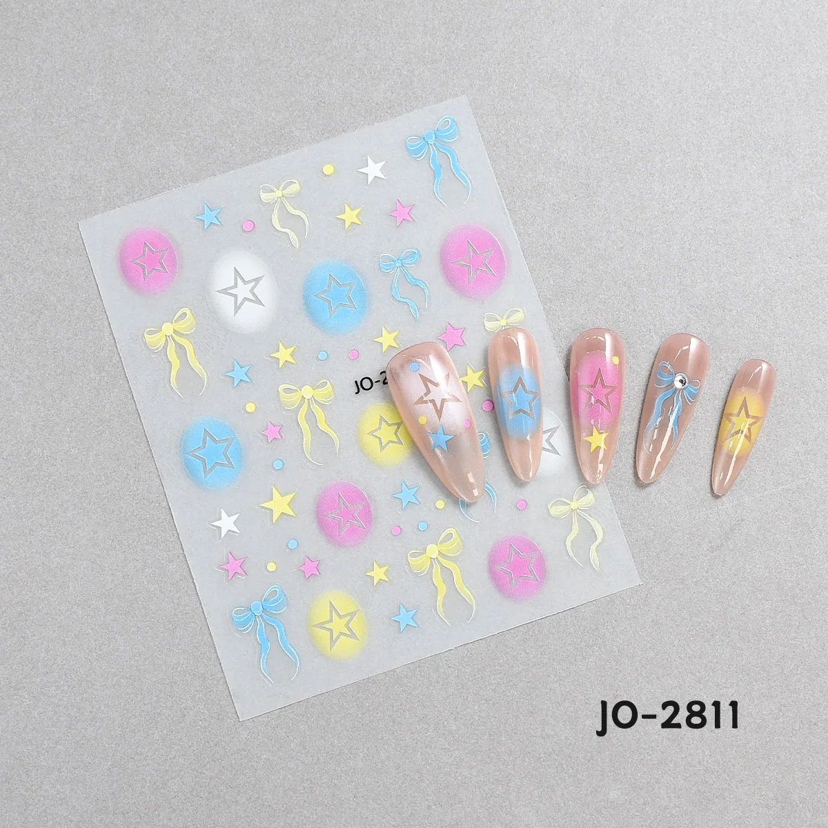 1 stücke Bowknot Blume Stern Nail art Aufkleber Ultra-dünne Selbst-Kleber Slider Sommer Nägel Aufkleber Dekoration DIY maniküre Zubehör – Detail 18