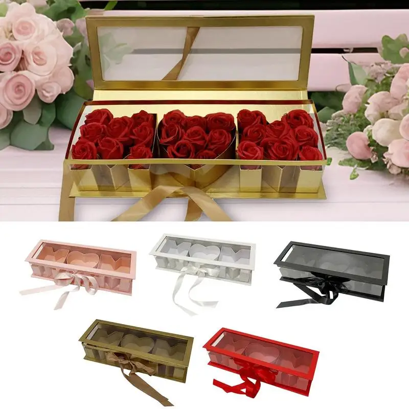 

Mother Day Flower Gift Empty Box Cardboard Letter Party Fillable Packaging Boxes Shaped Home Decor Storage For Birthday Party