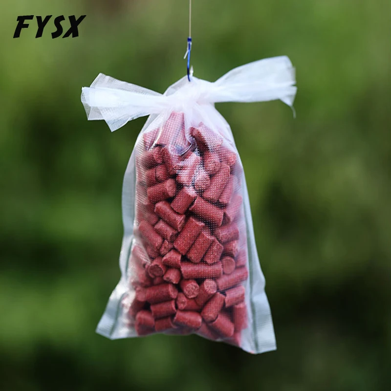 Collapsible Bait Scoop Kit With 50 PVA Dissolvable Bags - Portable Fishing Tool For Easy, Eco-Friendly Baiting