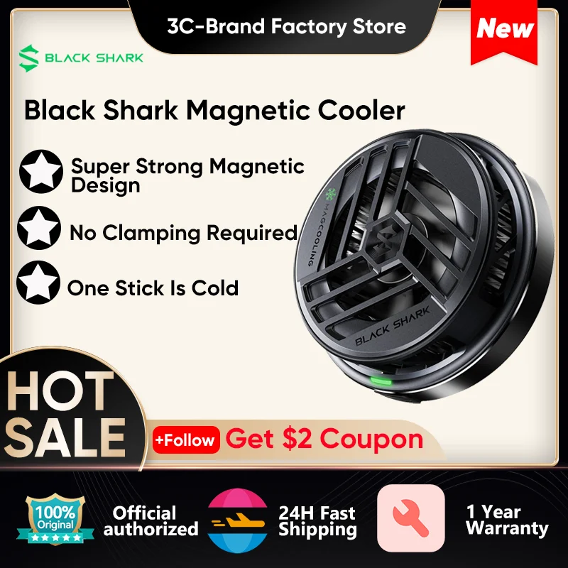 Black Shark Cooler for Gaming Phone for iPhone 14 Black Shark 5 5 Pro Rog 7 Oneplus