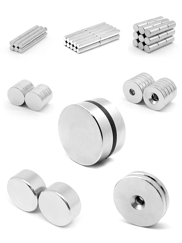 Powerful Round Magnets for Home, Office, and DIY Projects (10-Pack)