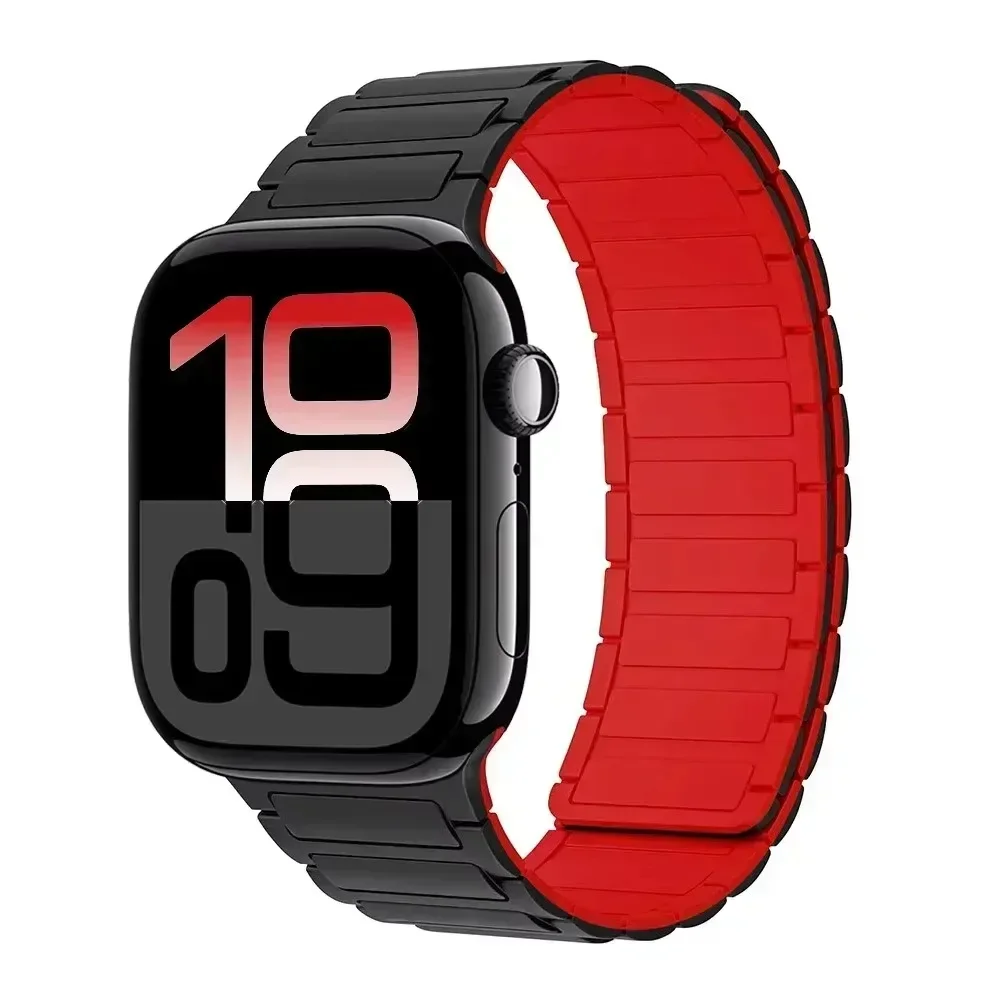 Premium Sports Silicone Magnetic Watch Strap Bracelet