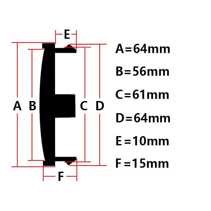 64mm Blank No Logo Car Wheel Center Cap Volvo XC60 XC90 V70 S60 S80 S90 V40 XC70 V50 Auto Rim Hub Cover Accessories 4Pcs/lot