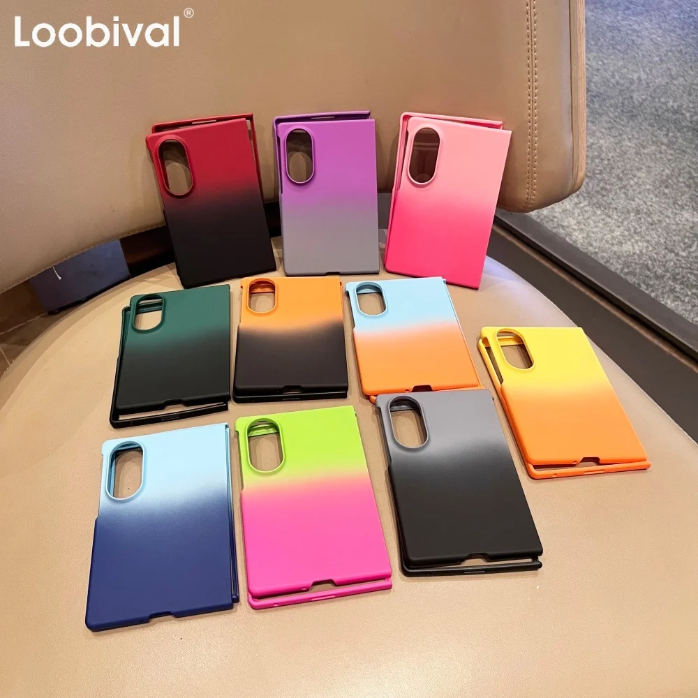 Gradient Candy Color Skin-friendly Slim Matte Protective Case