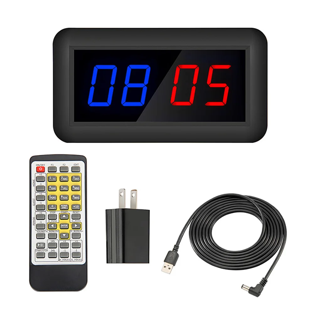 Electronic Scoreboard Remote Control Basketball Competition Timer