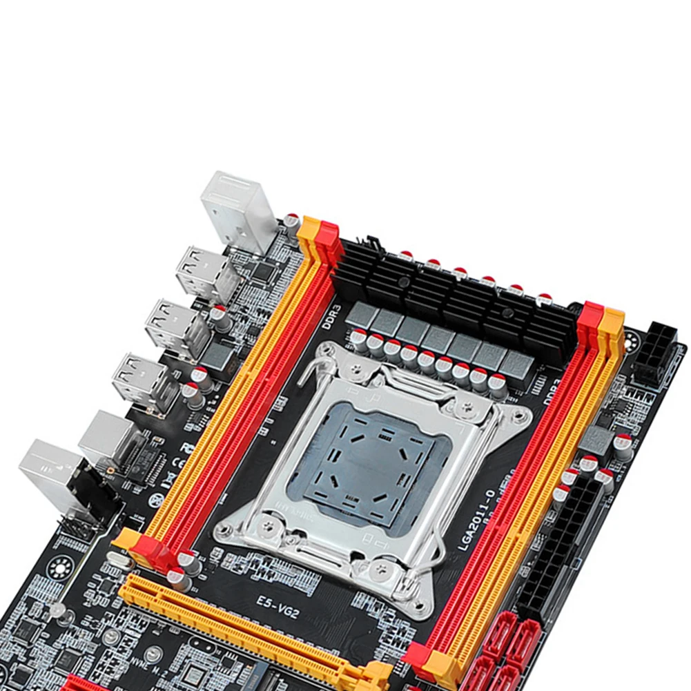 X79  Ʈ NVME M.2 SSD LGA 2011 PC , PCI-E 16X 4 * SATA2.0 ̽,  CPU E5 2600 2689 2690/2670 