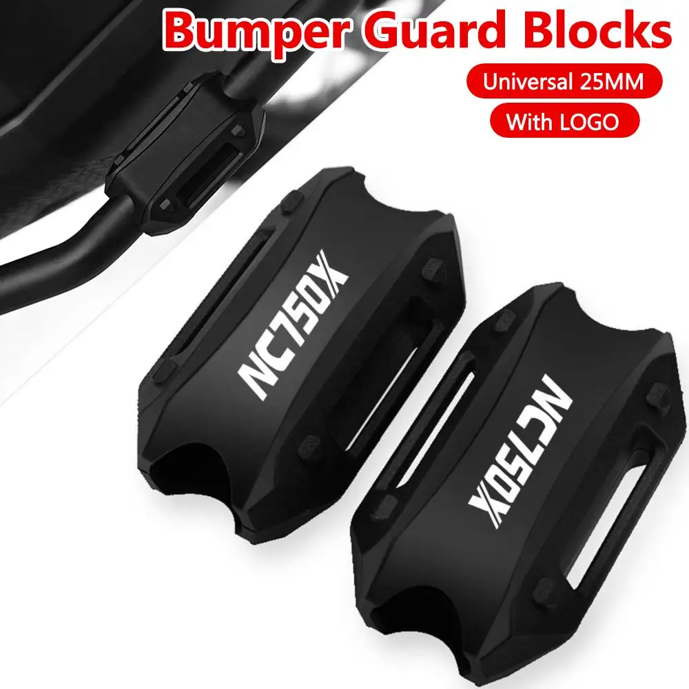

FOR HONDA NC750 NC750X NC750S NC700X NC700S NC700 Motorcycle 25MM Engine Crash Bar Protection Bumper Decorative Guard Block