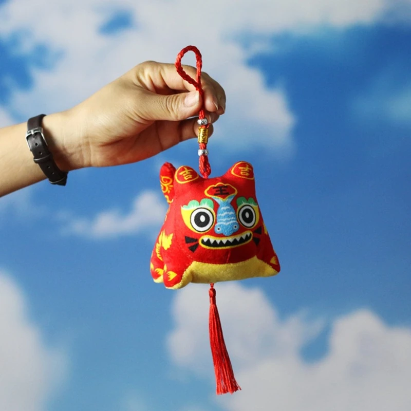 Year of The Plush Chinese Zodiac Animal Pendant for Doll 12/8c