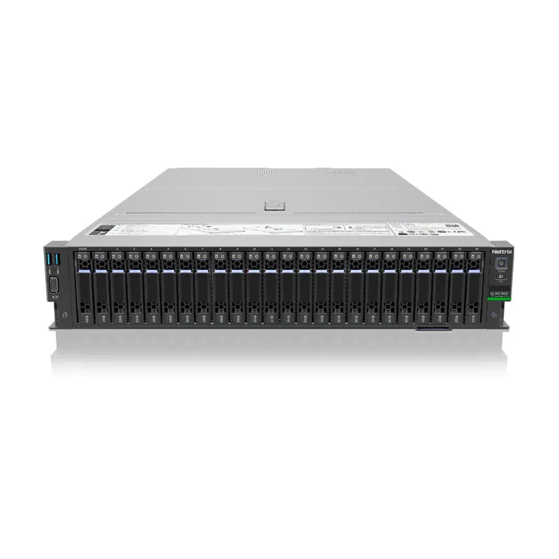 Chinese brand Nettrix server model R620 G40 Two Intel 4314 Four 16GB memory modules One 2TB hard drive Two 800W power modules