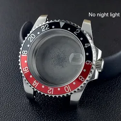 40MM Sapphire Glass GMT Bidirectional Rotation Watch Case with Accessories - 40mm (134)