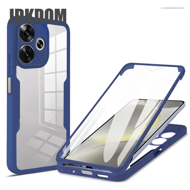 JDKDOM Shockproof Clear Phone Case with Enhanced Protection