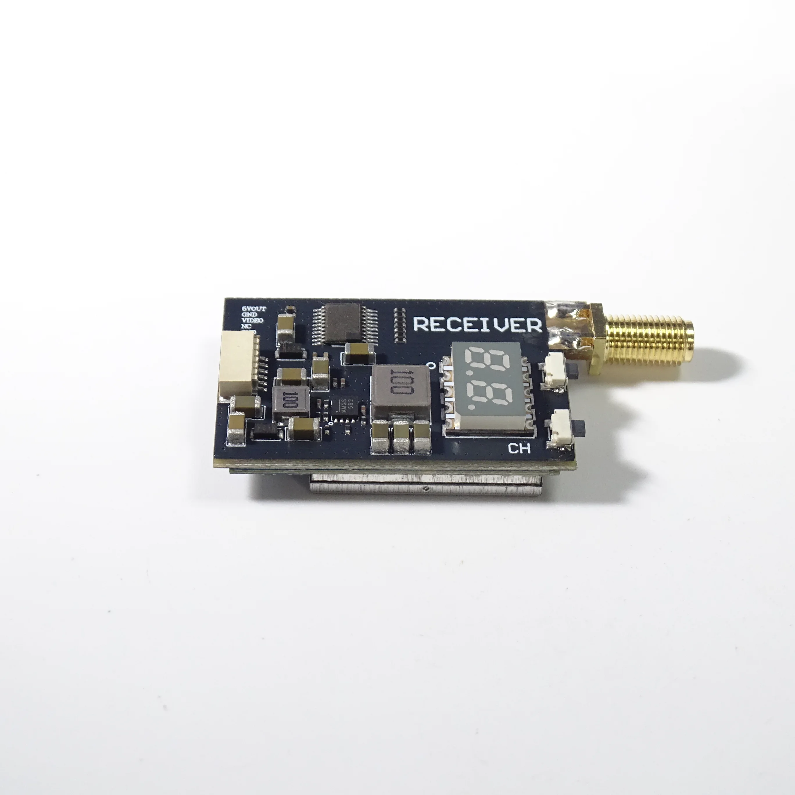FPVspeed VRX-S9 Récepteur Vidéo FPV 1.2G-2.2GHz 64CH PAL/NTSC