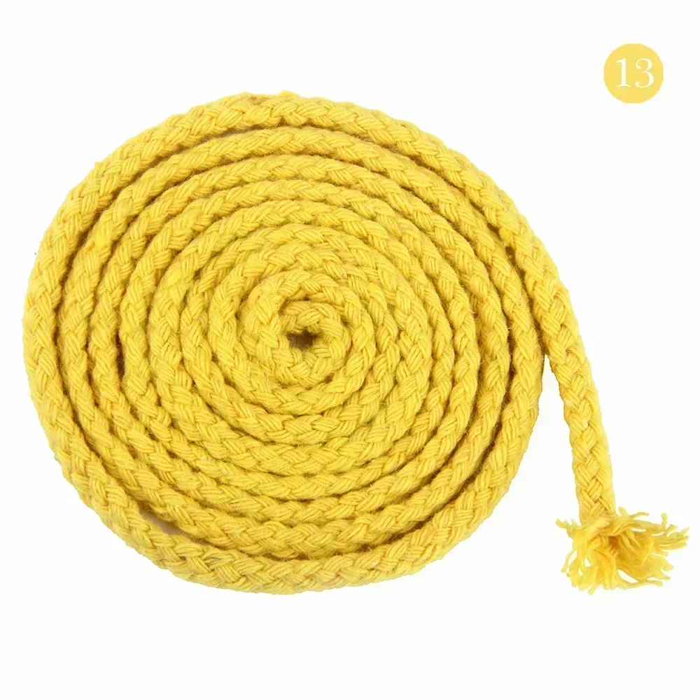 Premium Cotton Twisted Rope for Sewing & Crafting - 10M 5/7mm, Ideal for Bag Straps & Home Decor