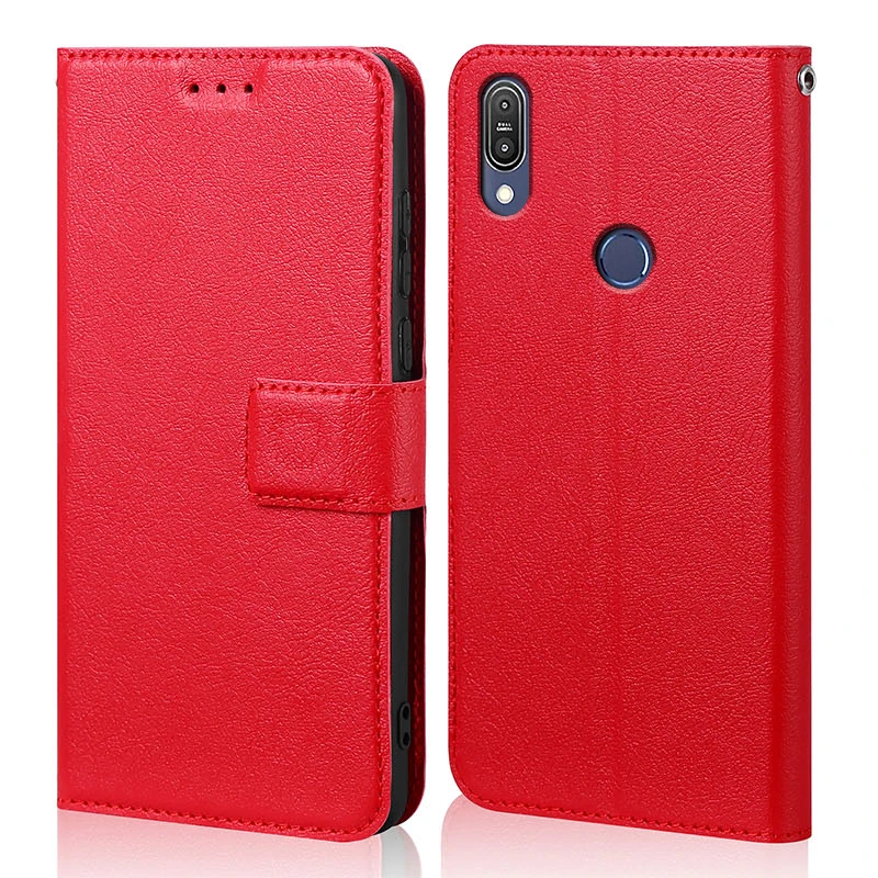 For Asus Zenfone Max Pro M1 ZB602KL Case Asus X00TD Case Flip Leather Phone Case For Zenfone Max Pro M1 ZB601KL Silicone Cover 5