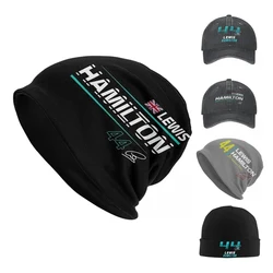 The Lewis Hamilton Legacy Caps Motorsport Hip Hop Unisex Outdoor Skullies Beanies Hats Spring Warm Dual-use Bonnet Knitted Hat