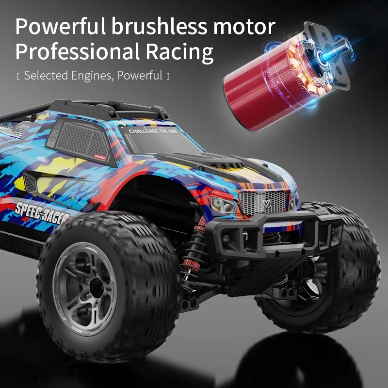 3S バッテリー付　KF10 ブラシレス ラジコン 1/10 KF10 1:10 4WD RC Car 50KM/H OR 70KM/H Off Road Car 2.4G High