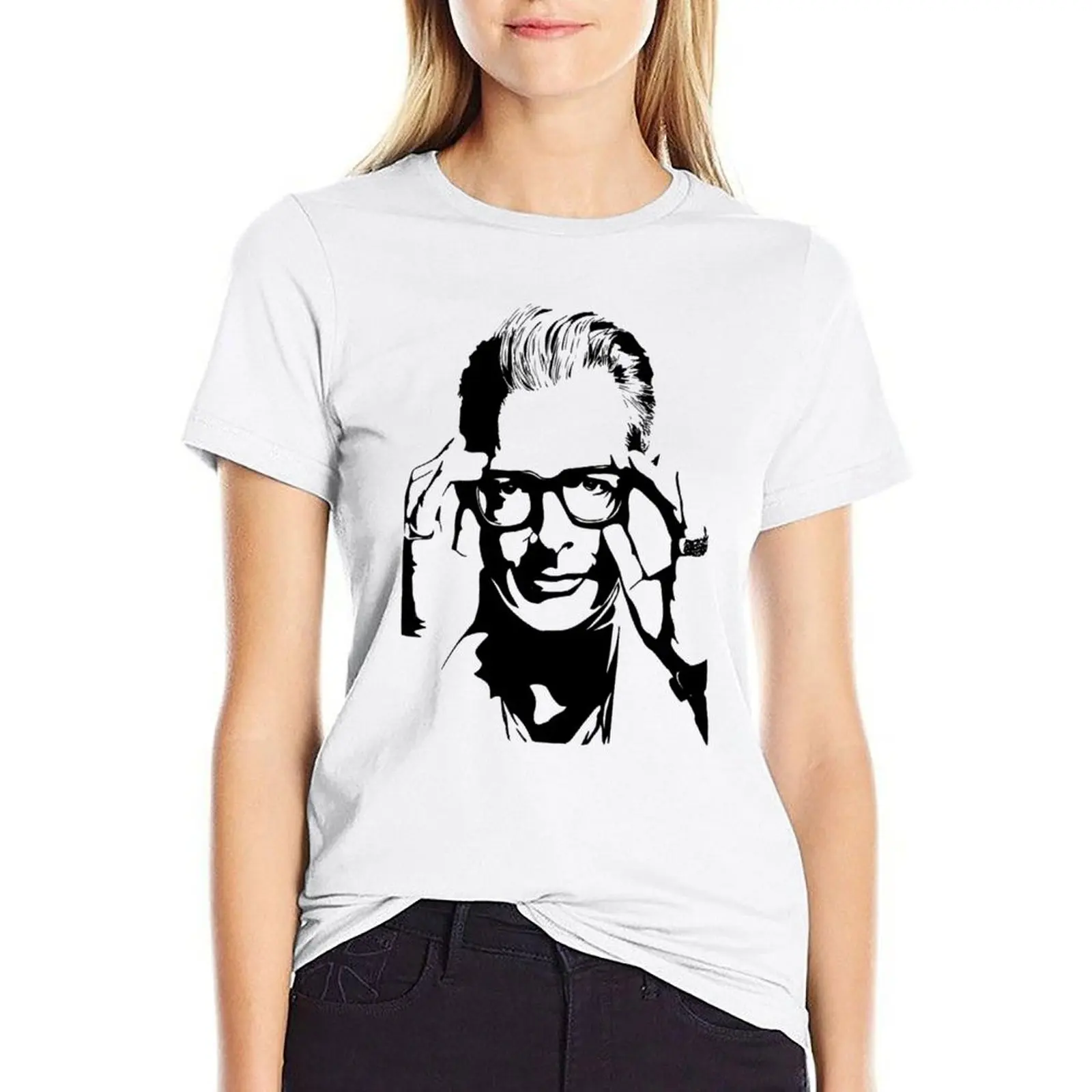 

Jeff Goldblum Face T-shirt cute clothes hippie clothes fashion woman blouse 2024
