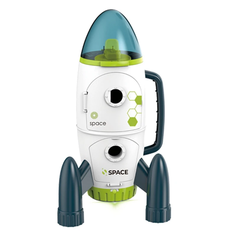 Modello Shuttle Rocket Toys Early Education Acusto Optic Space Toys Modello Shuttle Space Station Giocattoli Educativi