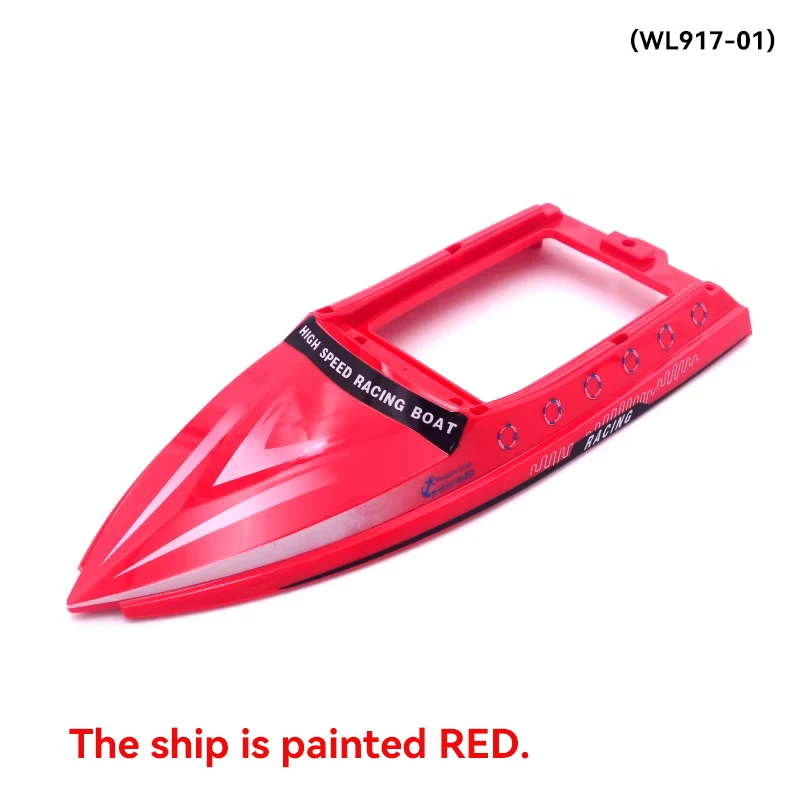 Bateau RC télécommandé WL917 - 2.4GHz, 6 couleurs, jouet étanche