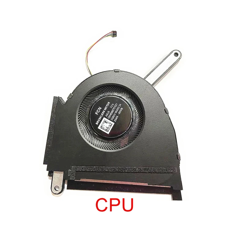 Laptop Cpu Gpu Ventilador de Refrigeração para Asus Tuf Dash F15 Fx517zc Fx517zr Cooler 13nr0990t01021 13nr0990t02023 Rtx3060 Rtx3070 Dc12v Novo - Imagem 2