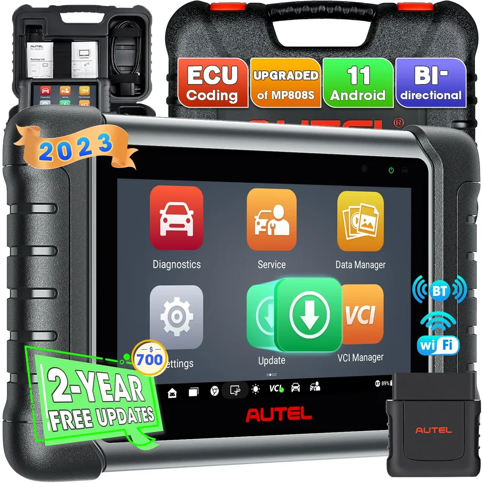 Autel MaxiPRO MP808BT PRO Auto Diagnostic All System Scanner Upgrade of  DS808, Same Function as MS906, MP900BT