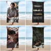 P-Pablo Escobar Narcos Towel  Microfiber beach towels absorb water, dry quickly, and are easy and comfortable for yoga swimming 1