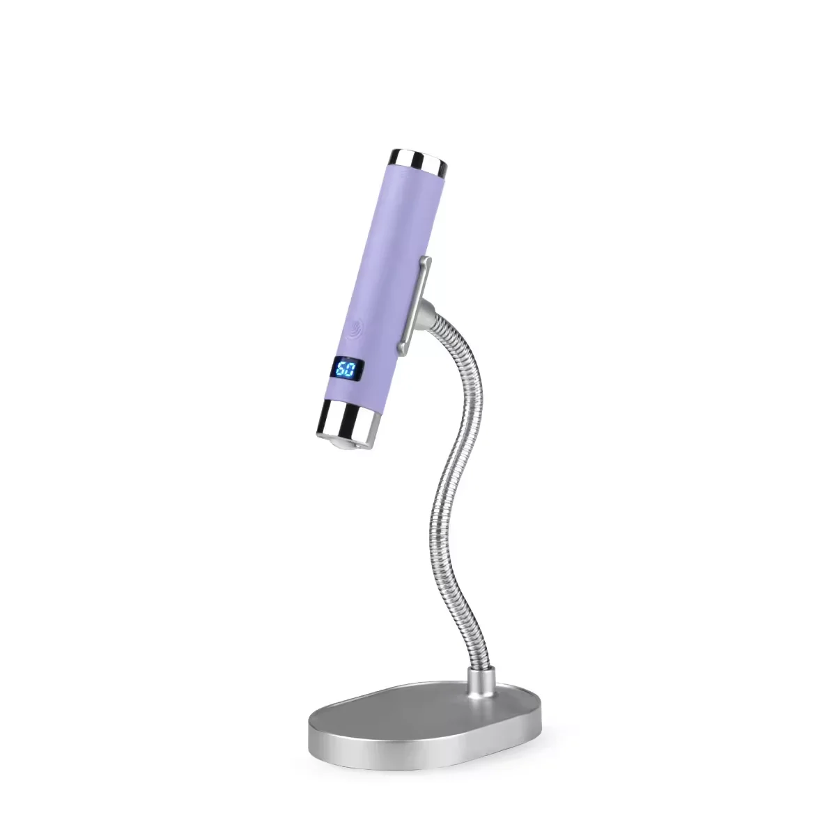 AI 스마트 센서 LED 플라스틱 미니 네일 램프 휴대용 충전식 핸드헬드 자동 화면 디스플레이 소형 UV 램프