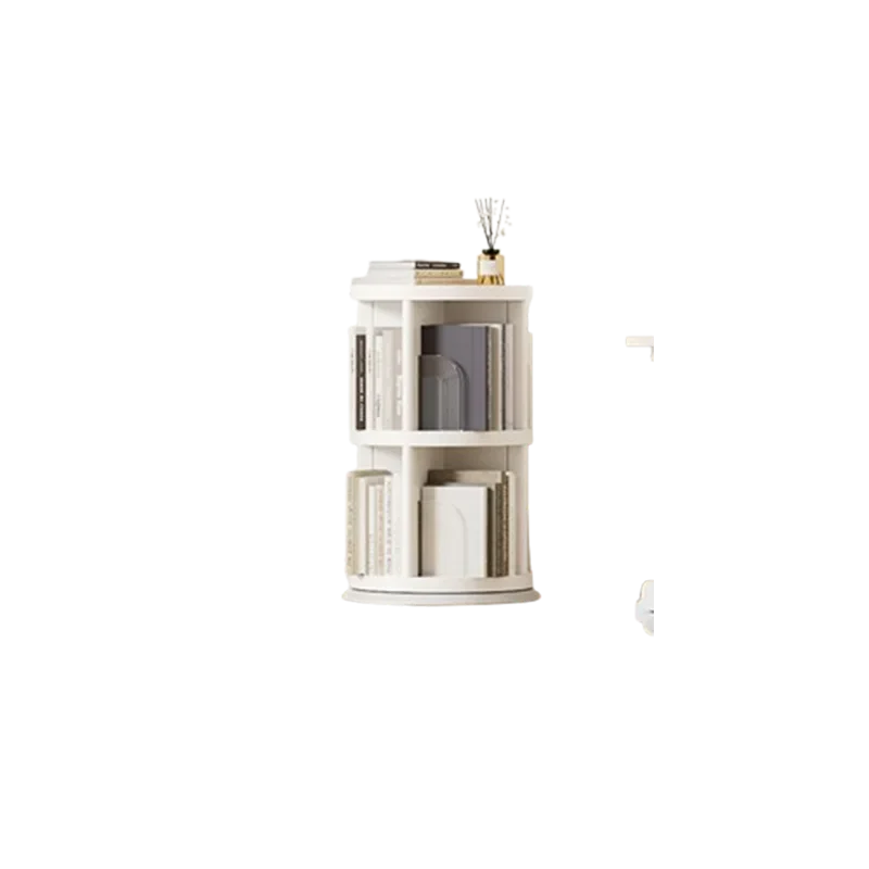 Living Room Luxury Rotating Bookcase Oriental Mini Rotating Bookcase Shelves Librero Organizador De Libros Home Decorations