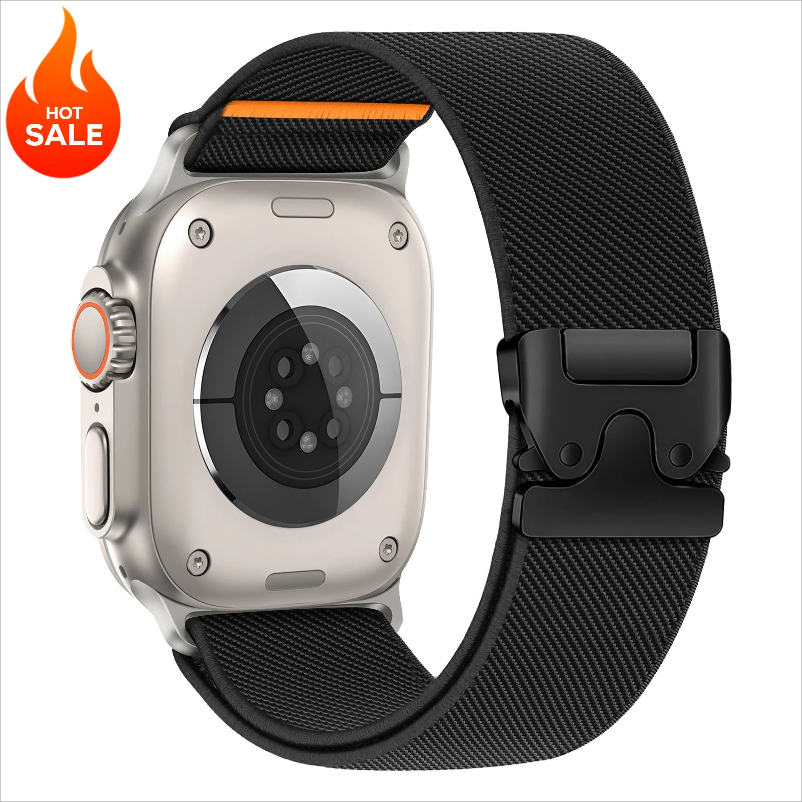 Premium Parachute Nylon Strap for Smartwatch – Adjustable and Durable Bracelet Band