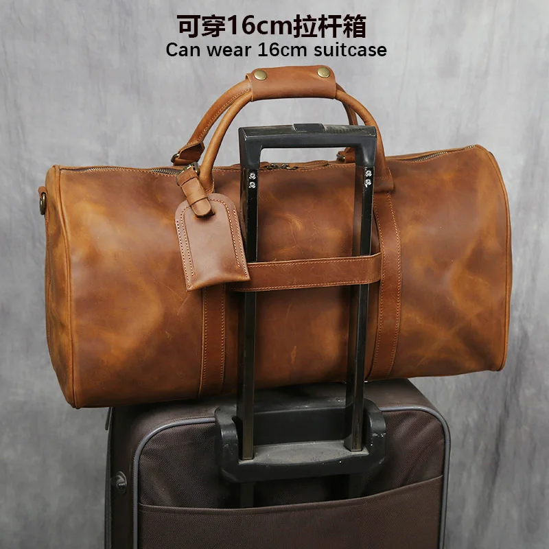 Other Retro Travel Bag Brown 6